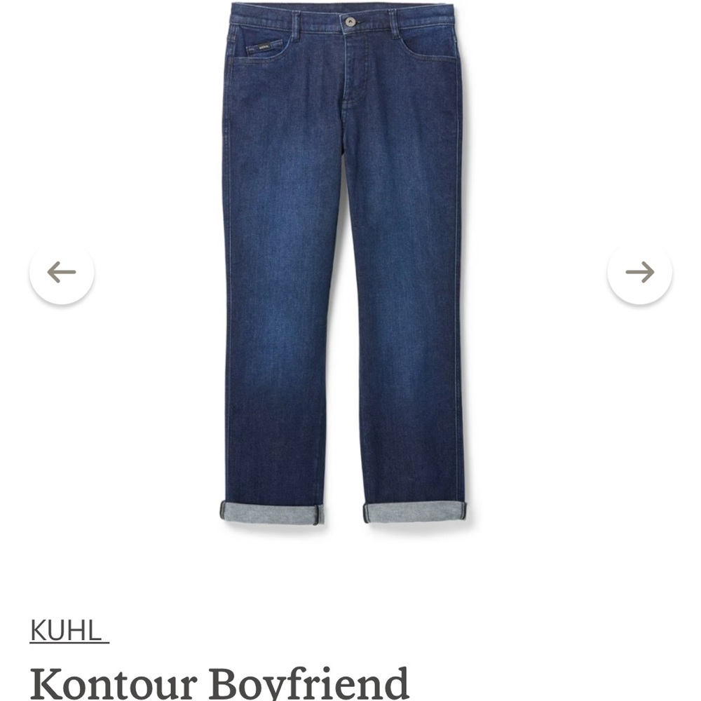 KUHL Women’s Kontour Boyfriend Jeans